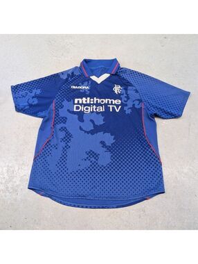 Y2K Diadora Glasgow Rangers 2002–2003 Home Football Kit